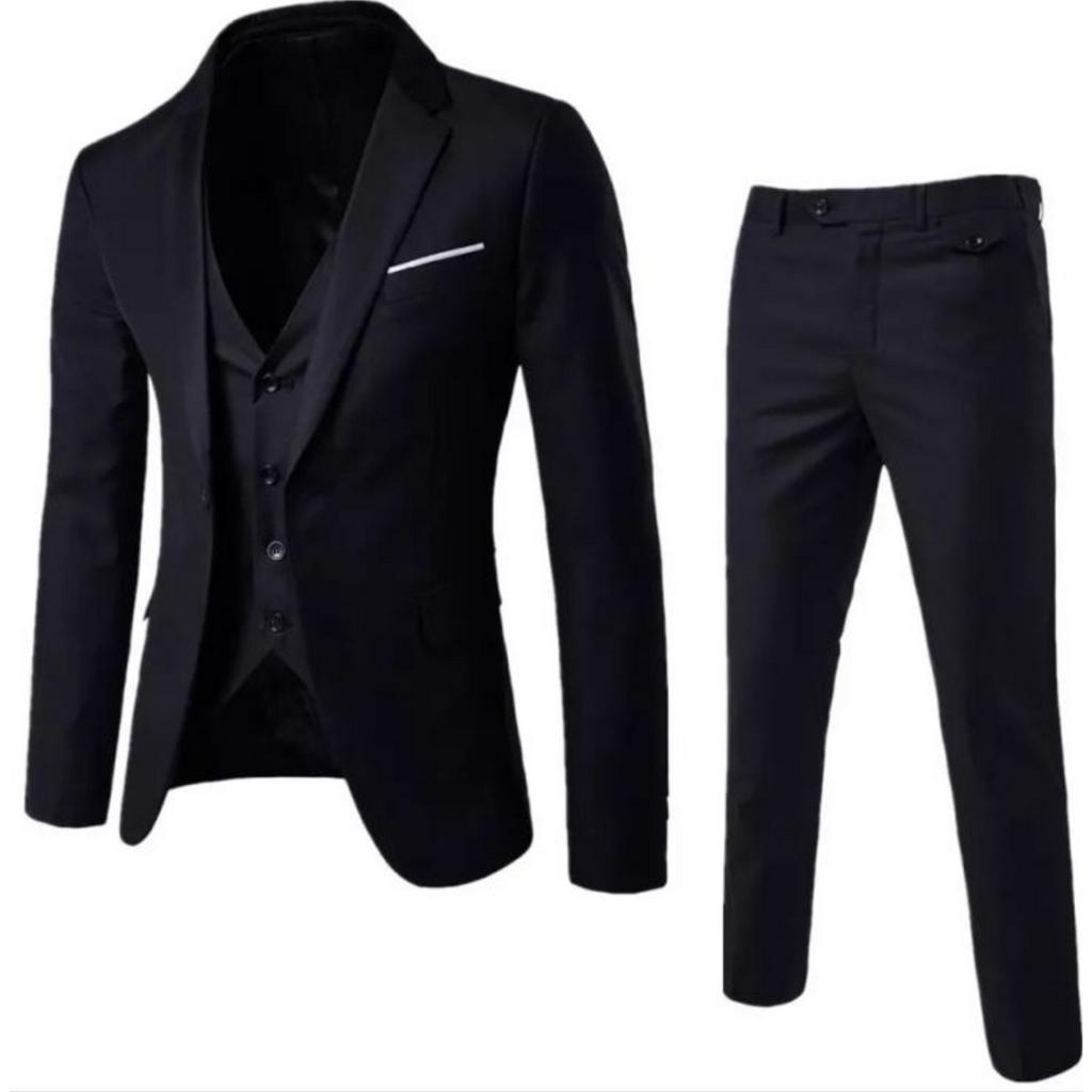 Blazer + Calça Slim Masculino Premium, Promoção Imperdivel