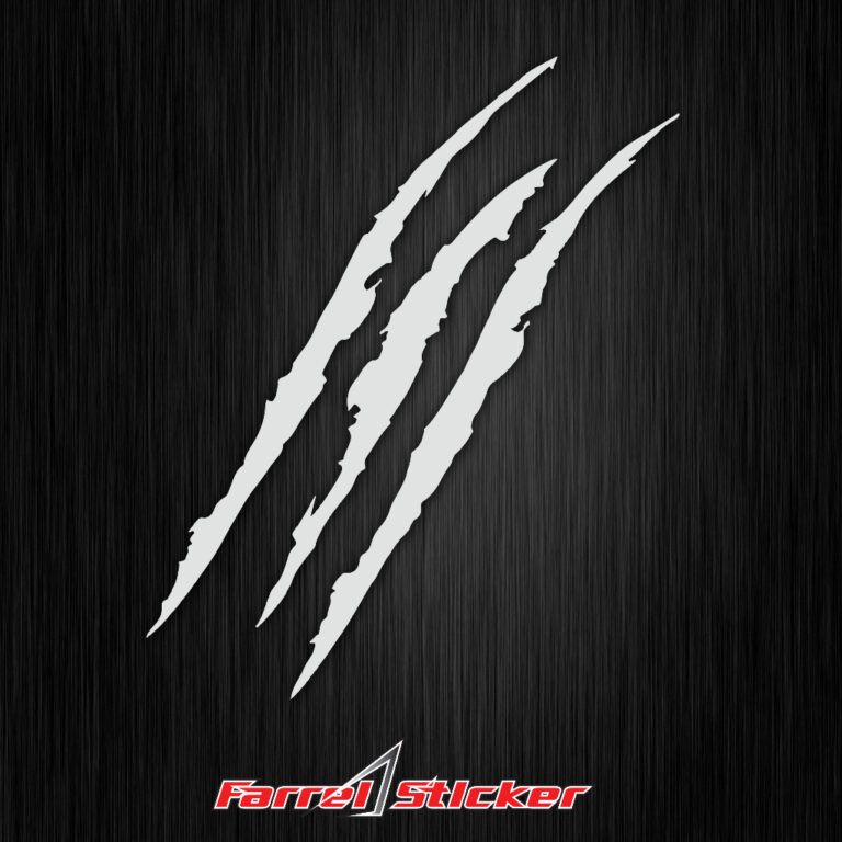 Adesivos De Garras De Carro De Motocicleta Monstro