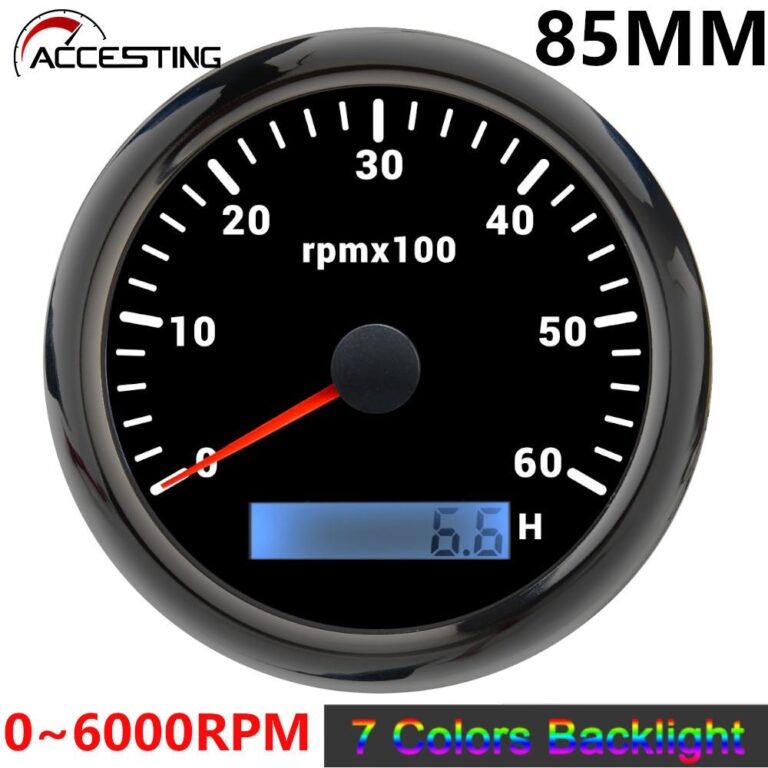 30000/4000/6000RPM Contador De 85mm De Tacômetro 