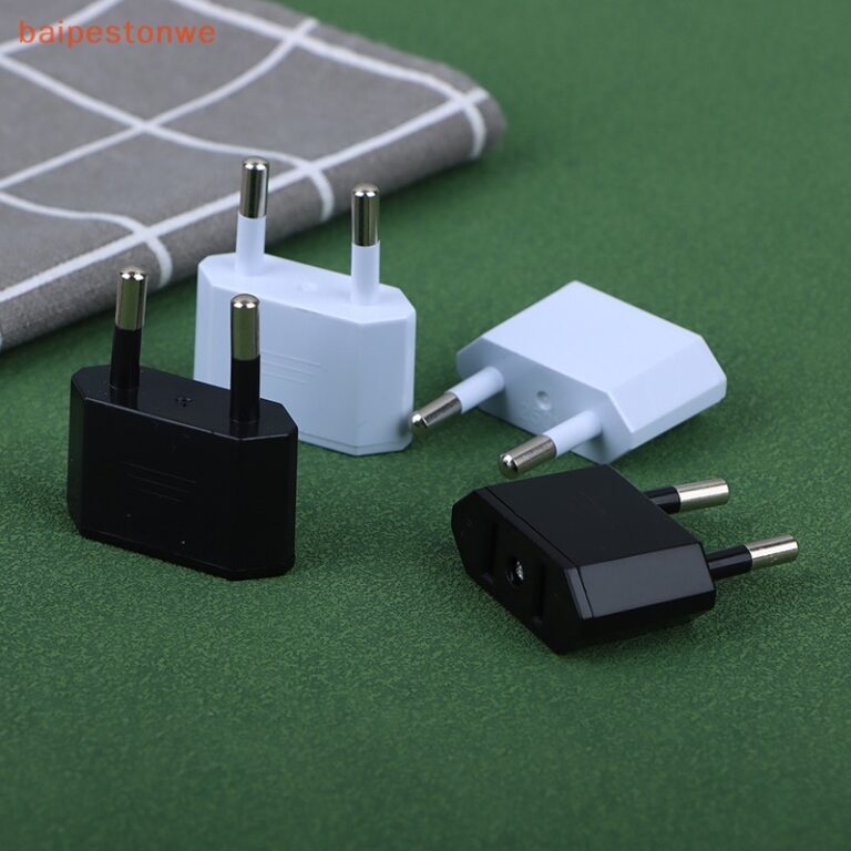 [baipestonwe] 2Pcs Adaptador Ue De Viagem American
