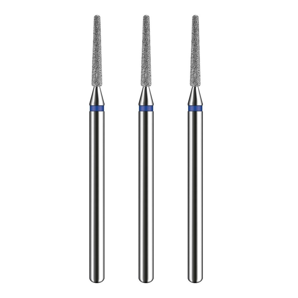 1/2/3 Broca Ponta Diamantada 718 Profissional Unha Acrigel