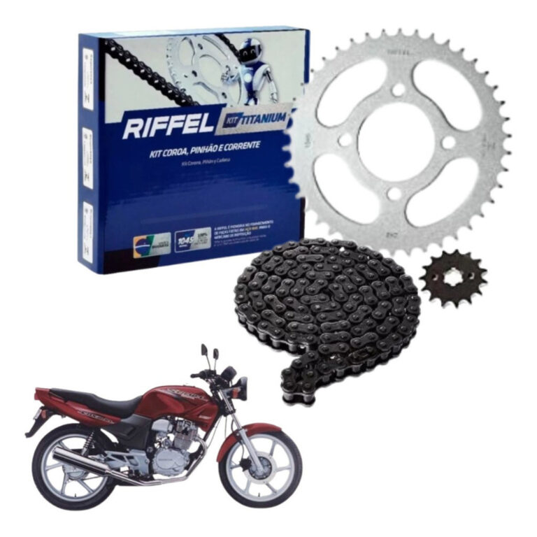 Kit Relação Tração Transmissão Cbx 200 Strada