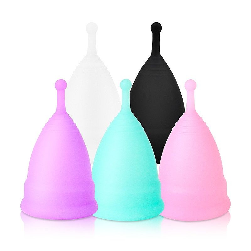 Kit com 2 Coletores Menstruais de Silicone Reutilizável e Econômico