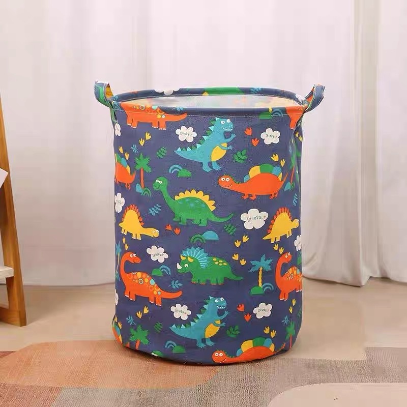 CESTO ORGANIZADOR MULTIUSO DOBRAVEL PROVA DÁGUA P/ ROUPA SUJA BRINQUEDOS