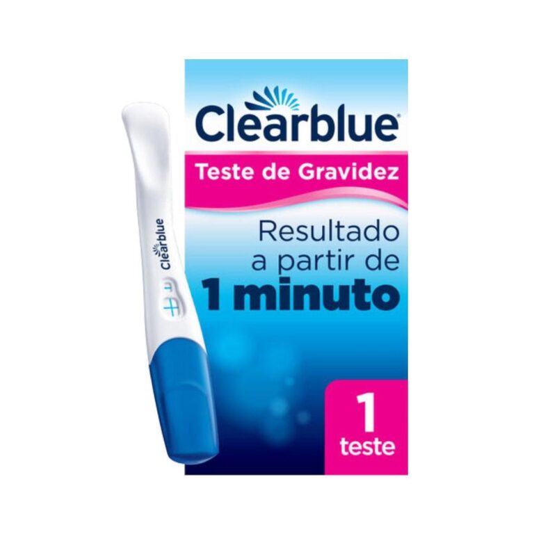TESTE DE GRAVIDEZ CLEARBLUE PLUS DETECCAO RAPIDA T