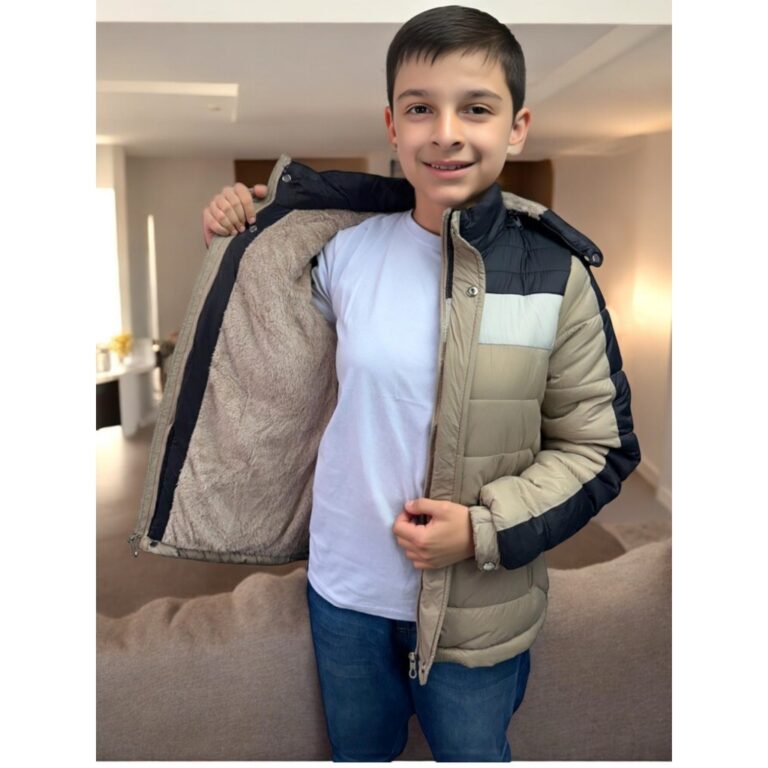 Jaqueta Bobojaco Masculina Juvenil Infantil Invern