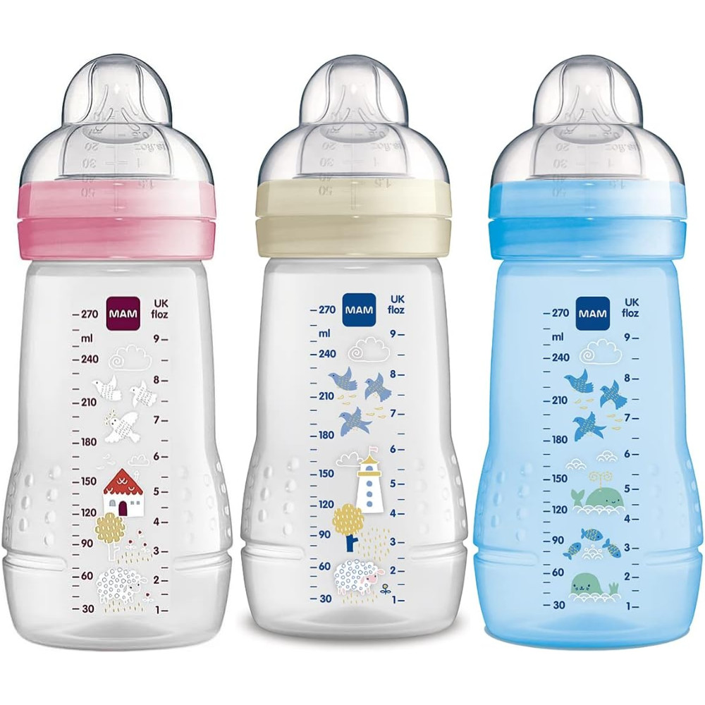 Mamadeira Easy Active MAM +2 Meses – 270ml