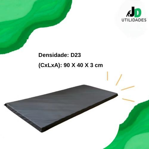 Colchonete Academia 90x40x3cm  D23 Yoga Pilates Gi