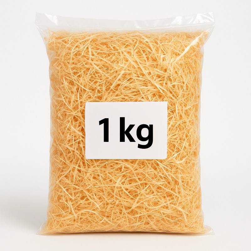 Palha decorativa para Presentes e cestas – 1kg