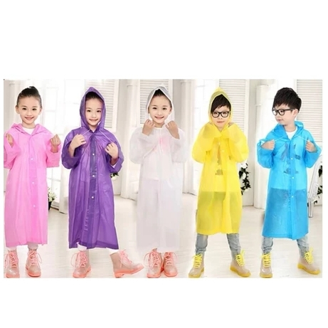 Capa Chuva Juvenil Adolescente Impermeável Unisse