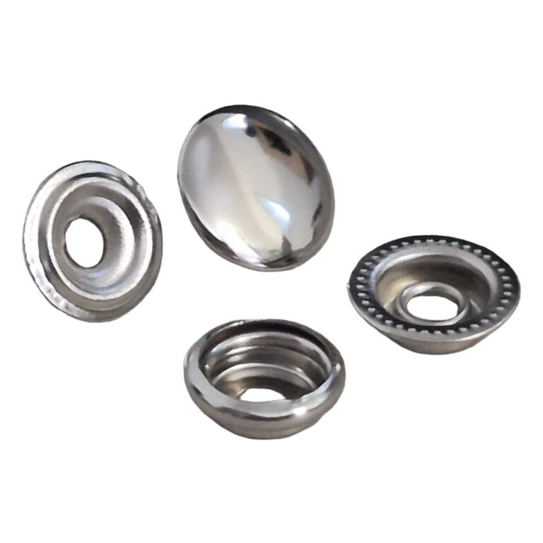 Botão de pressão 80 e 100 de ferro da Baxmann ni