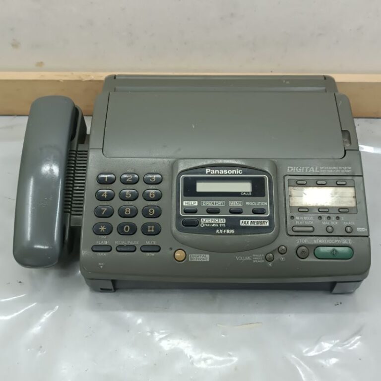 Decoração: Antigo Fax Panasonic