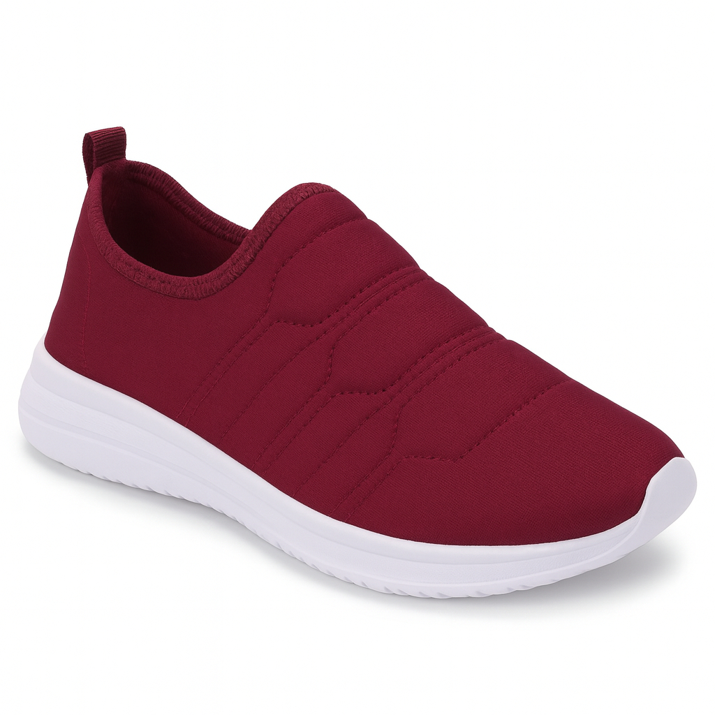 Tênis Slip On Feminino Esportivo Leve Unissex Confortável Calce Facil Respirável Antiderrapante Casu