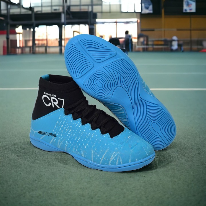 CHUTEIRA DE FUTSAL CANO ALTO TRABALHADA E COSTURAD