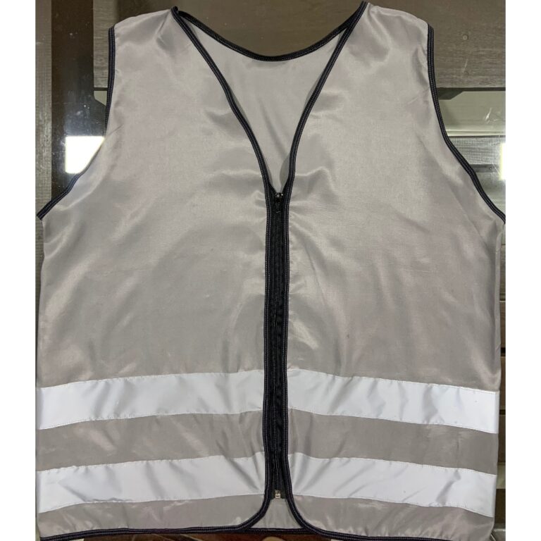 Colete Refletivo Cinza (diaristas Shopee, entregad