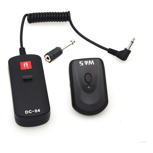 Rádio Flash Dc-04 Sem Fio Transmissor E Receptor 