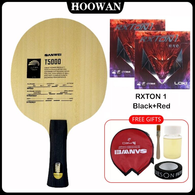 Original SANWEI T5000 Carbon Table Tennis Racket B