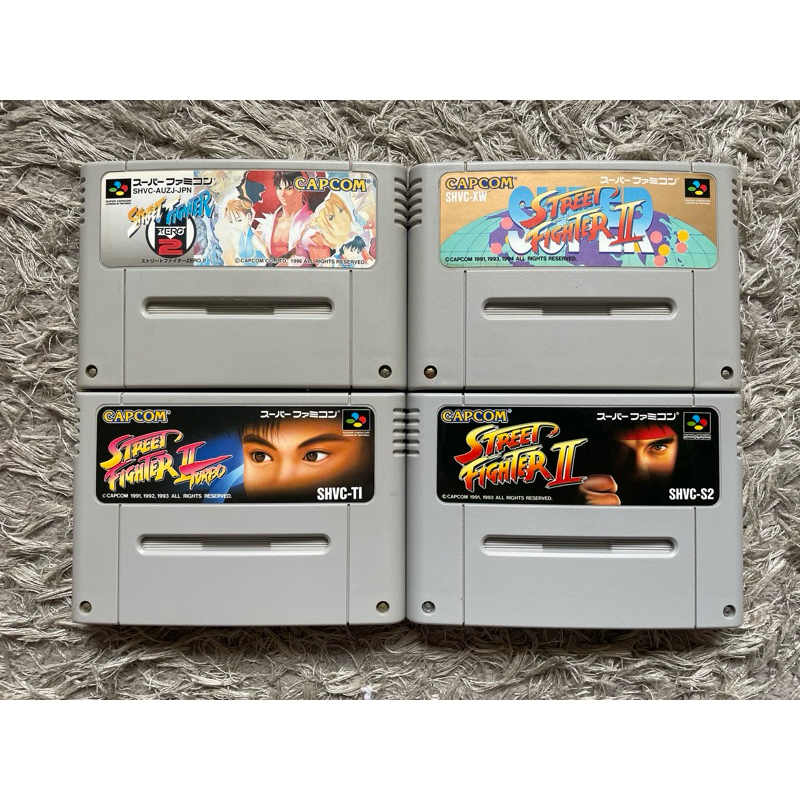 STREET FIGHTER 2 – SUPER NINTENDO – SUPER FAMICOM – JOGO ORIGINAL