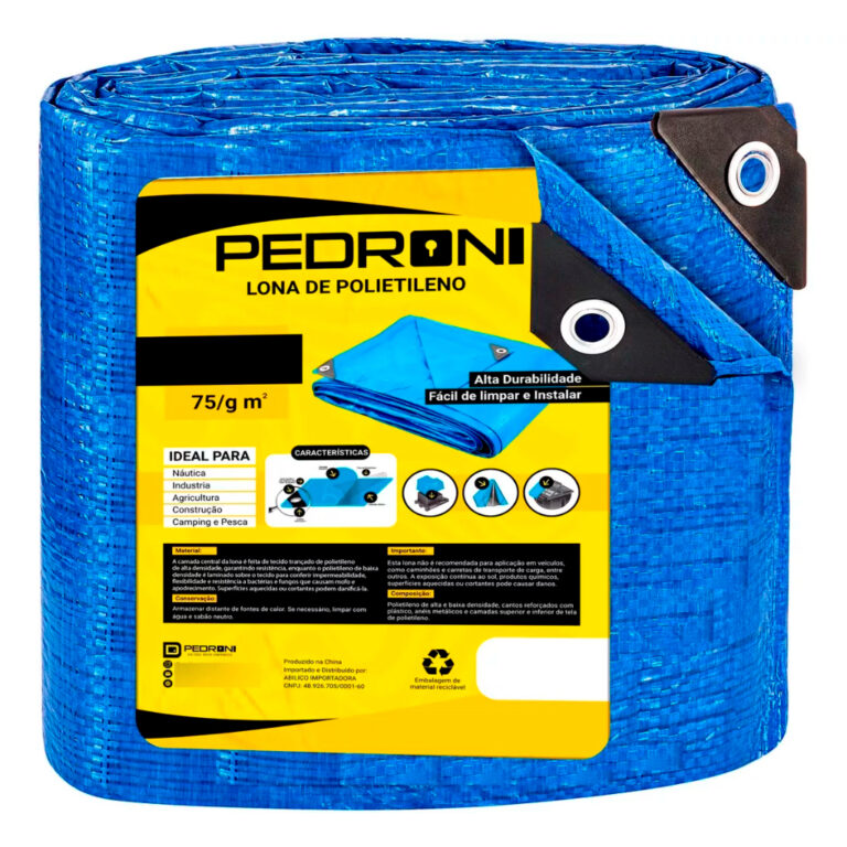 Lona Impermeável Reforçada Piscina Carreta Const