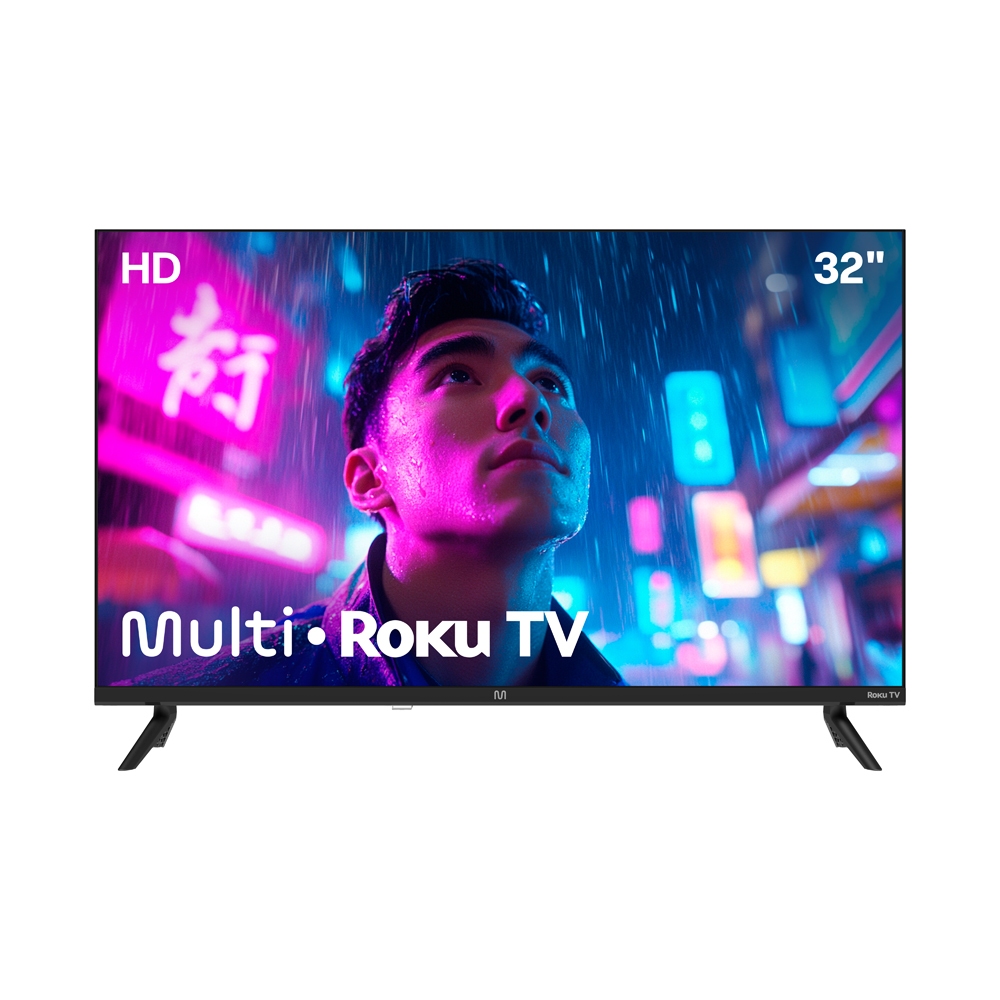 Smart TV DLED 32 HD Multi Roku 3HDMI 2USB Wi-Fi