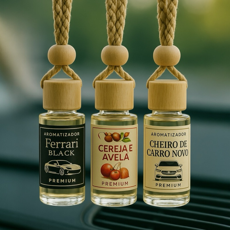 Cheirinho Carro Premium Importado Aromatizante Automotivo Ambiente