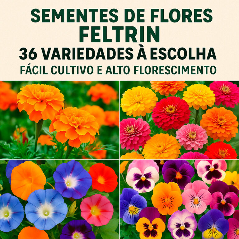Sementes de Flores Feltrin  36 Variedades à Escol