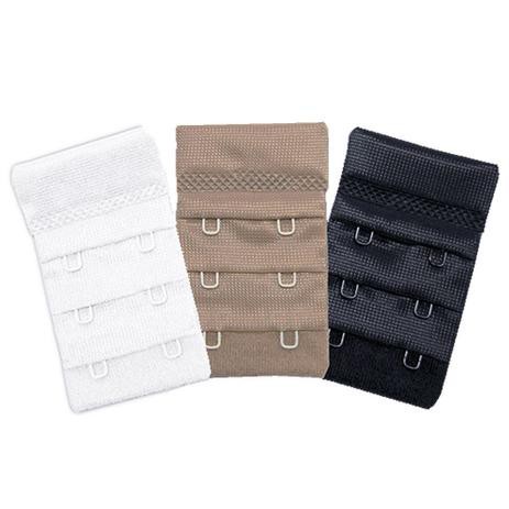 kit com 3 Extensor para Sutiã com 3 fileira e 2 g