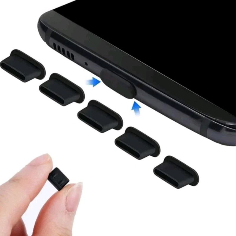 Plug ( Plugue) Anti poeira para celular / Notebook   para entrada Tipo C / IPHONE