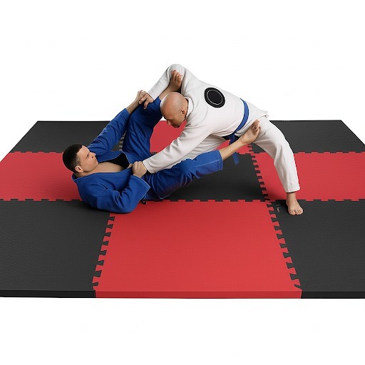 Tatame Bicolor 1M X1M 30mm Academia Esporte Artes 