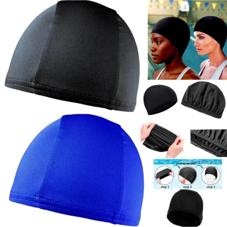Kit Touca Para Natação Poliester Hidroginástica