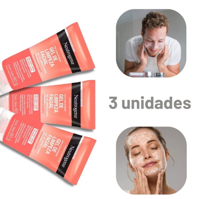 Gel Facial Neutrogena Limpeza Profunda Todos tipos
