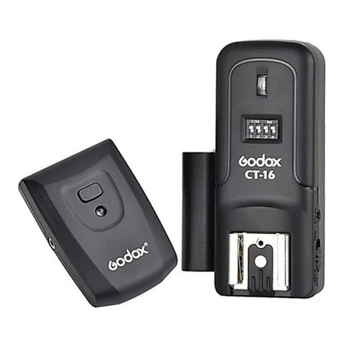 Radio Flash Godox Ct16 Canais Com Transmissor E Re