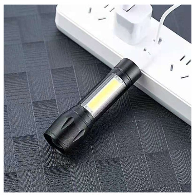 Mini Lanterna Tática Com Led Recarregável –