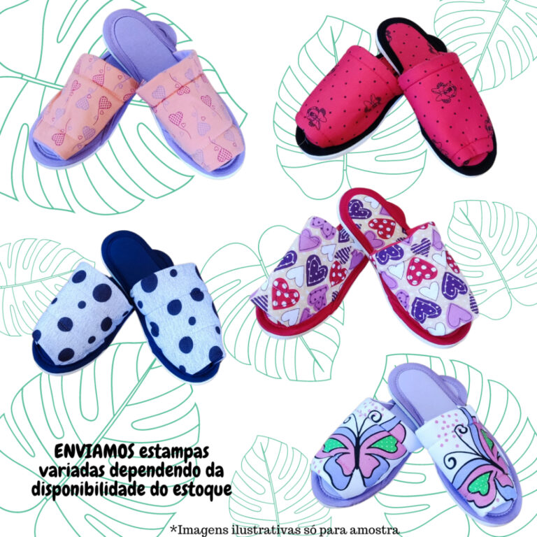 Pantufa Adulto e Infantil Masculina e Feminina Chi