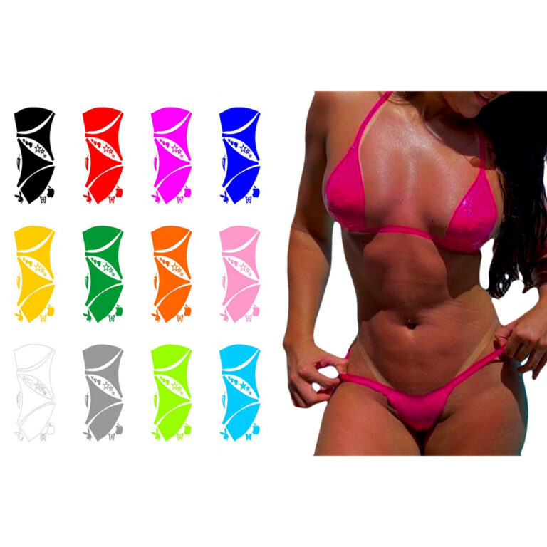 20 Biquínis De Adesivo – Bronzeamento Natur