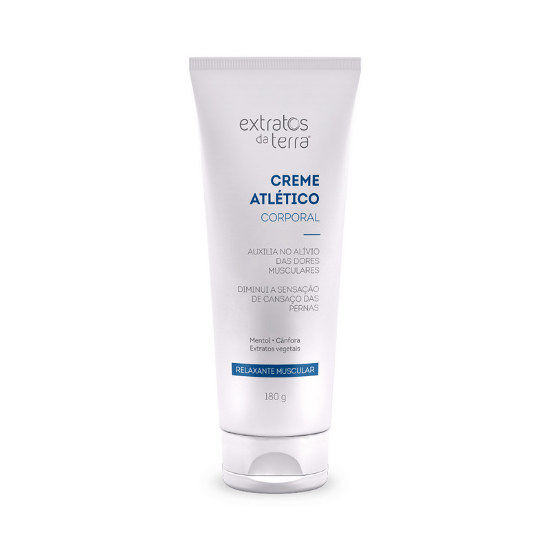Creme Corporal Dor Muscular Vitta Atletico Extratos Da Terra