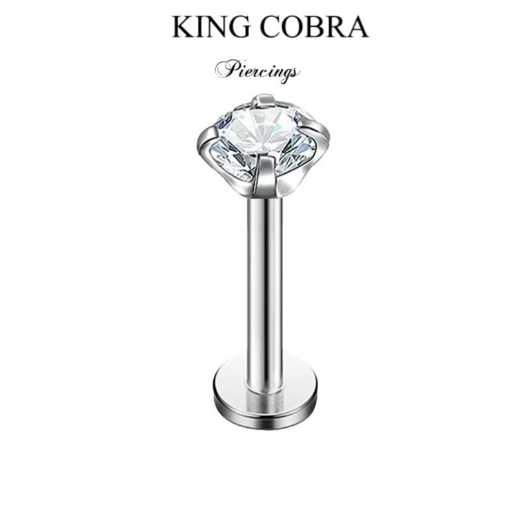 Piercing Labret  Ponto De Luz Helix Tragus Conch A