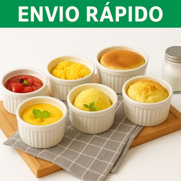 Kit 5 à 50 Cumbuca Ramekin Plástico 100ml canela