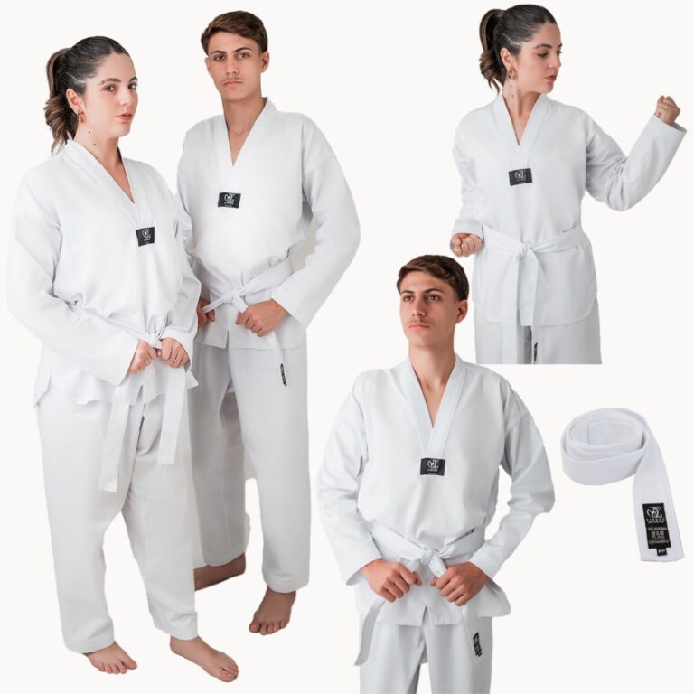 Dobok Kimono Roupa Taekwondo Algodão Leve Adulto 