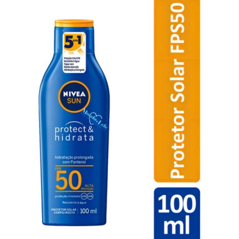 NIVEA SUN Protetor Solar Protect E Hidrata FPS50 1