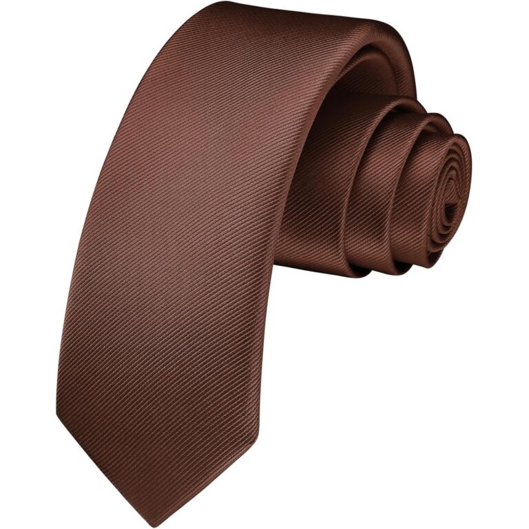 HISDERN Gravatas MASCULINA Gravata Social Slim Mar