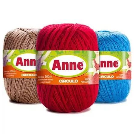 Linha Fio Anne 500 metros – Circulo 100% Alg