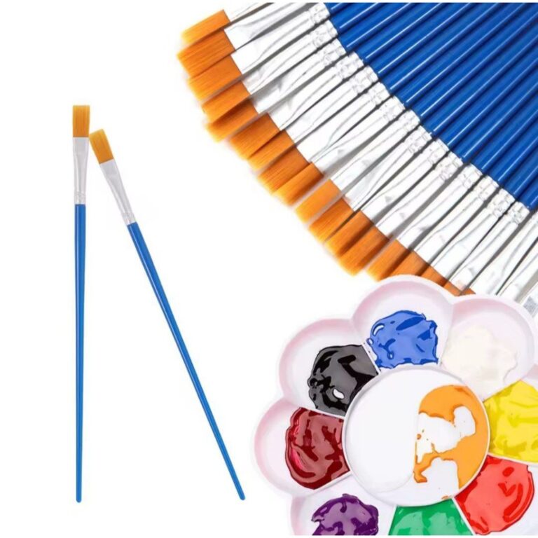 Kit 30 Pincéis Aquarela Para Pintura Artesanato A