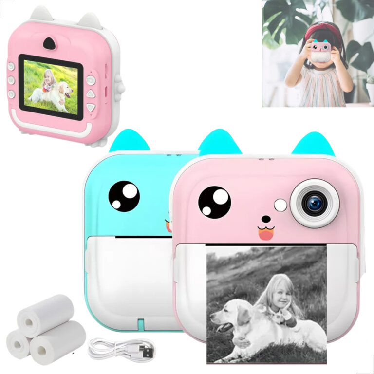 Camera De Impressão Instantânea Para Crianças V