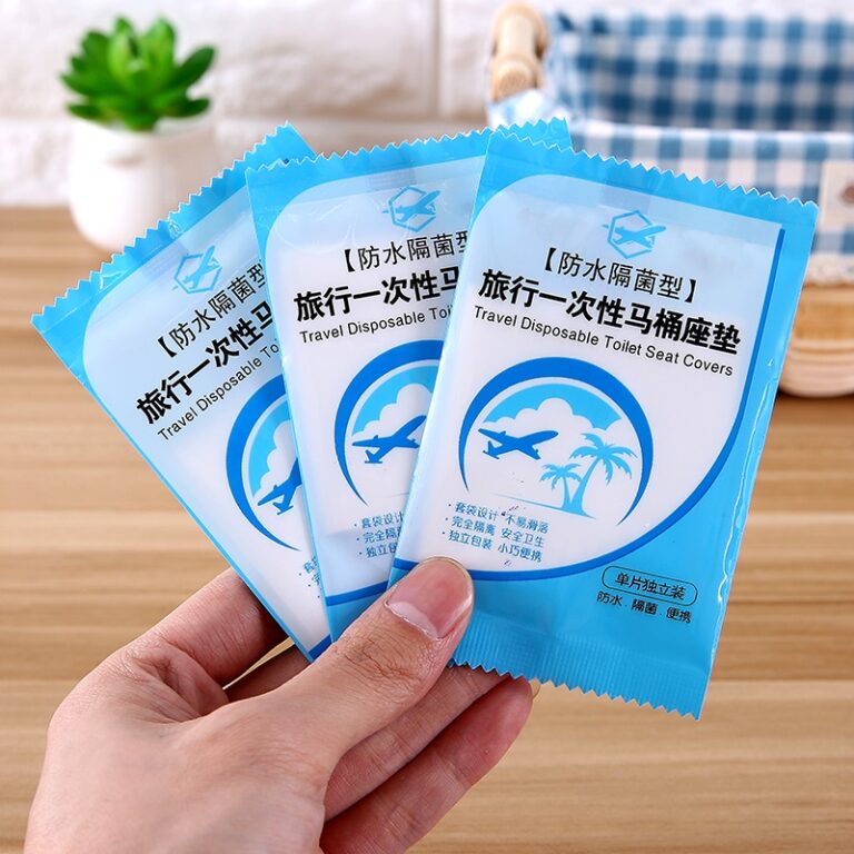 50 Protetores Assento Sanitário Descartável Plá