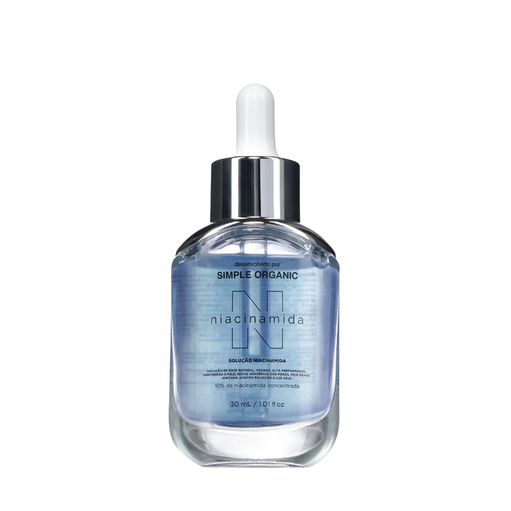 Sérum Niacinamida Solução Facial 30ml Simple Organic