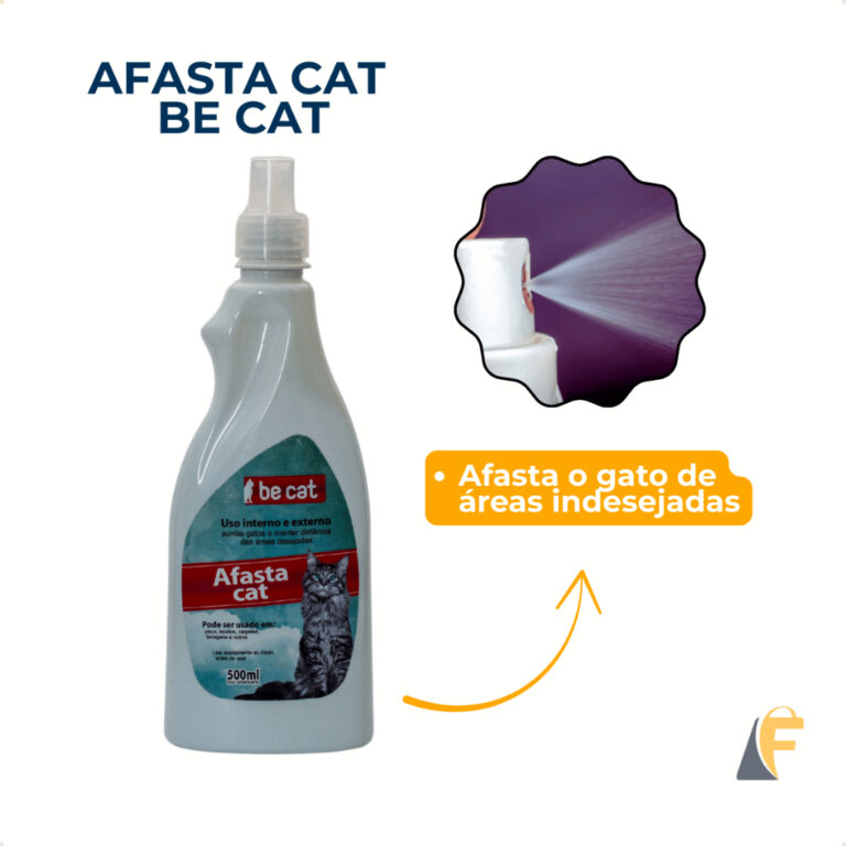 Afasta Gato Be Cat 500ml Xixi Não Pode Para Gatos