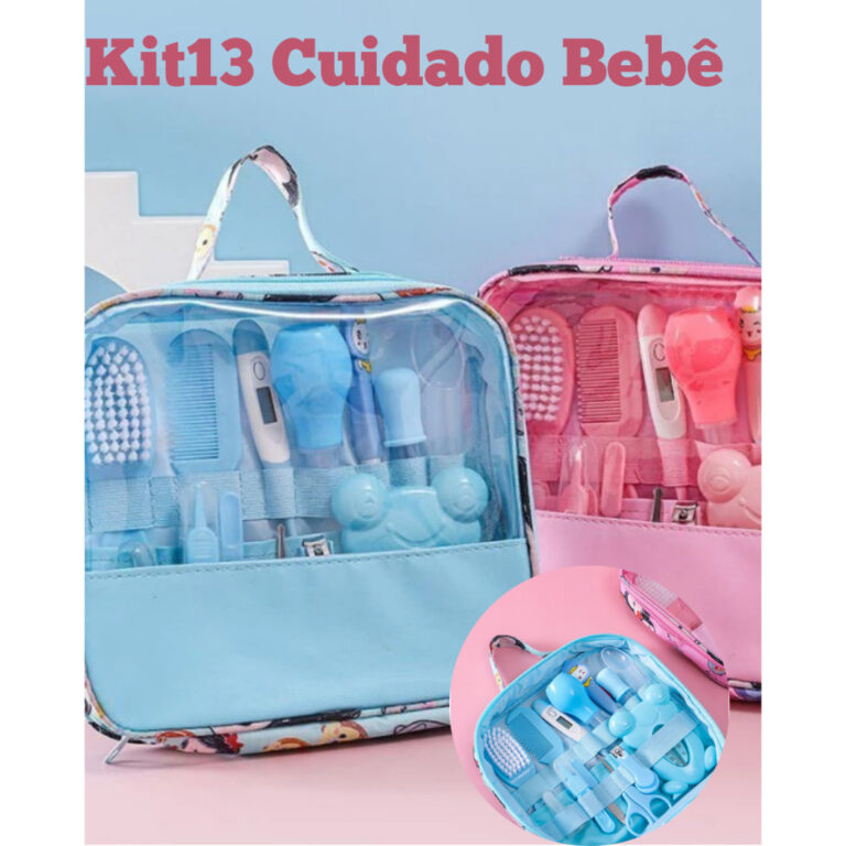 Kit 13Pçs Higiene Cuidado Limpesa e Segurança Be
