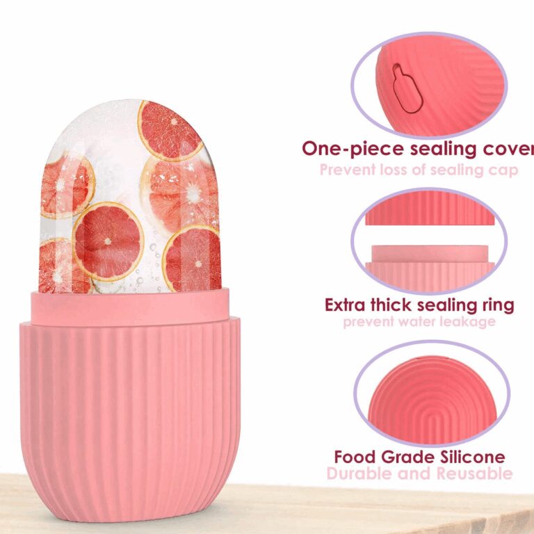 Rolo de Gelo Facial em Silicone | Massagem, Liftin