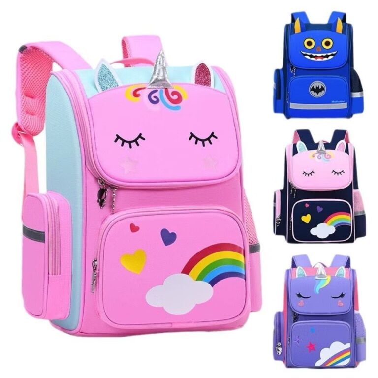 Mochila Escolar Infantil Grande Mochila De Unicór